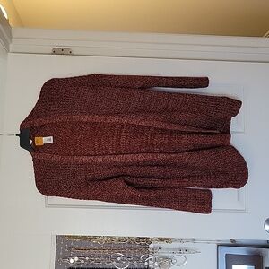 Maroon Cardigan